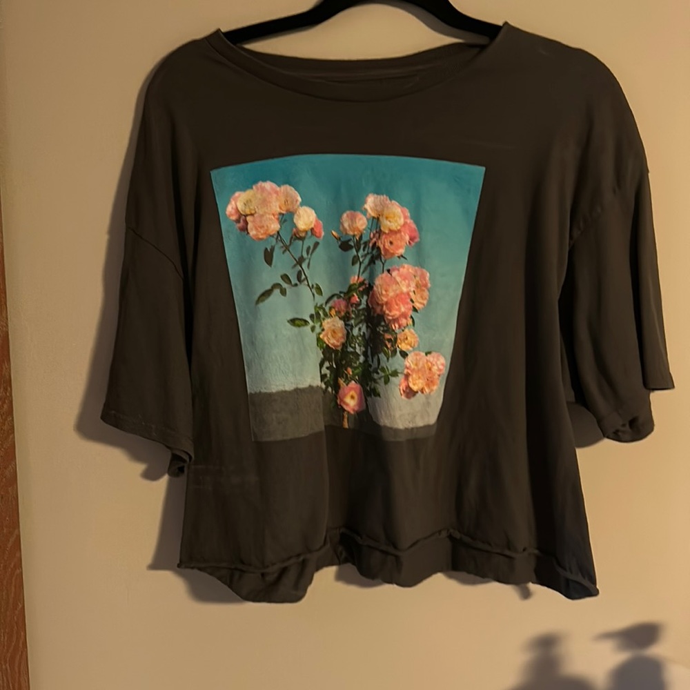 Mighty Fine Floral Crop Top